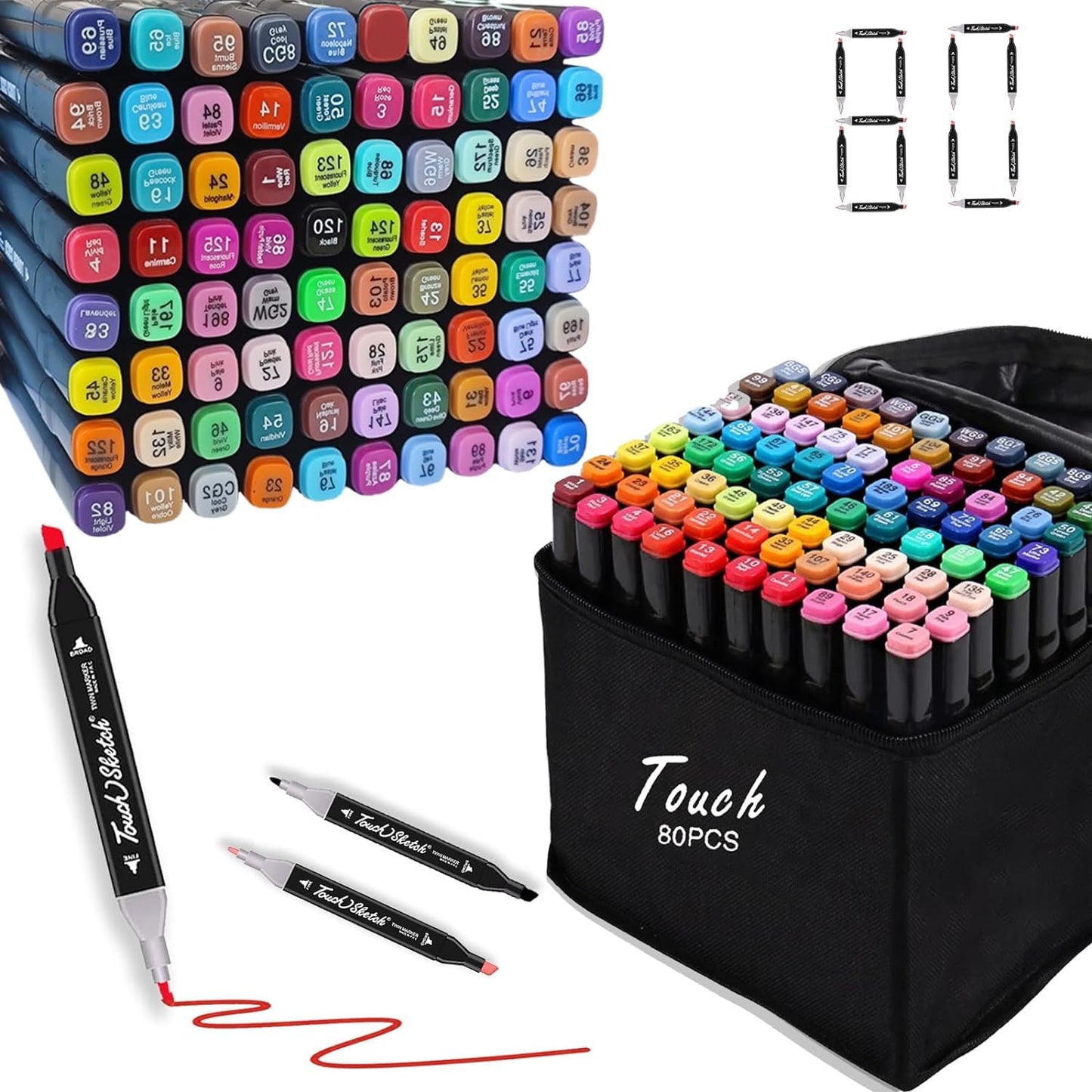Art Markers 60 pcs