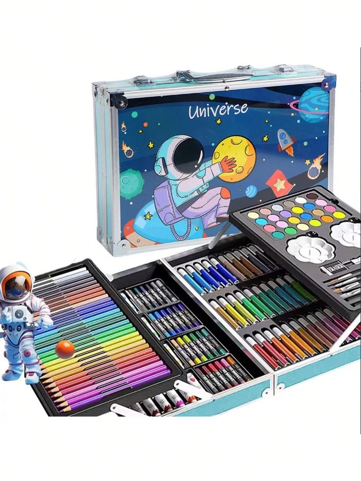 Kit de peinture 145 pièces Mallette