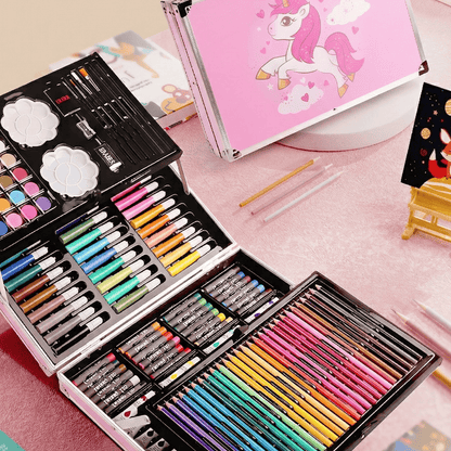 Kit de peinture 145 pièces Mallette